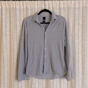 H&M Light Blue Long Sleeve Button Up
